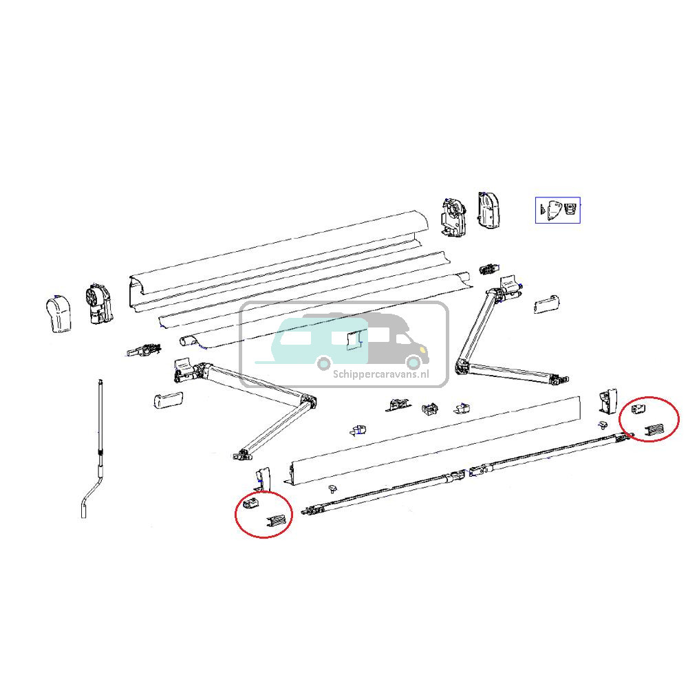 Thule Connection Support Arm 4900