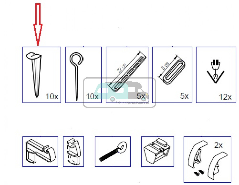 Thule Residence/Panorama Tentharing half rond 10st