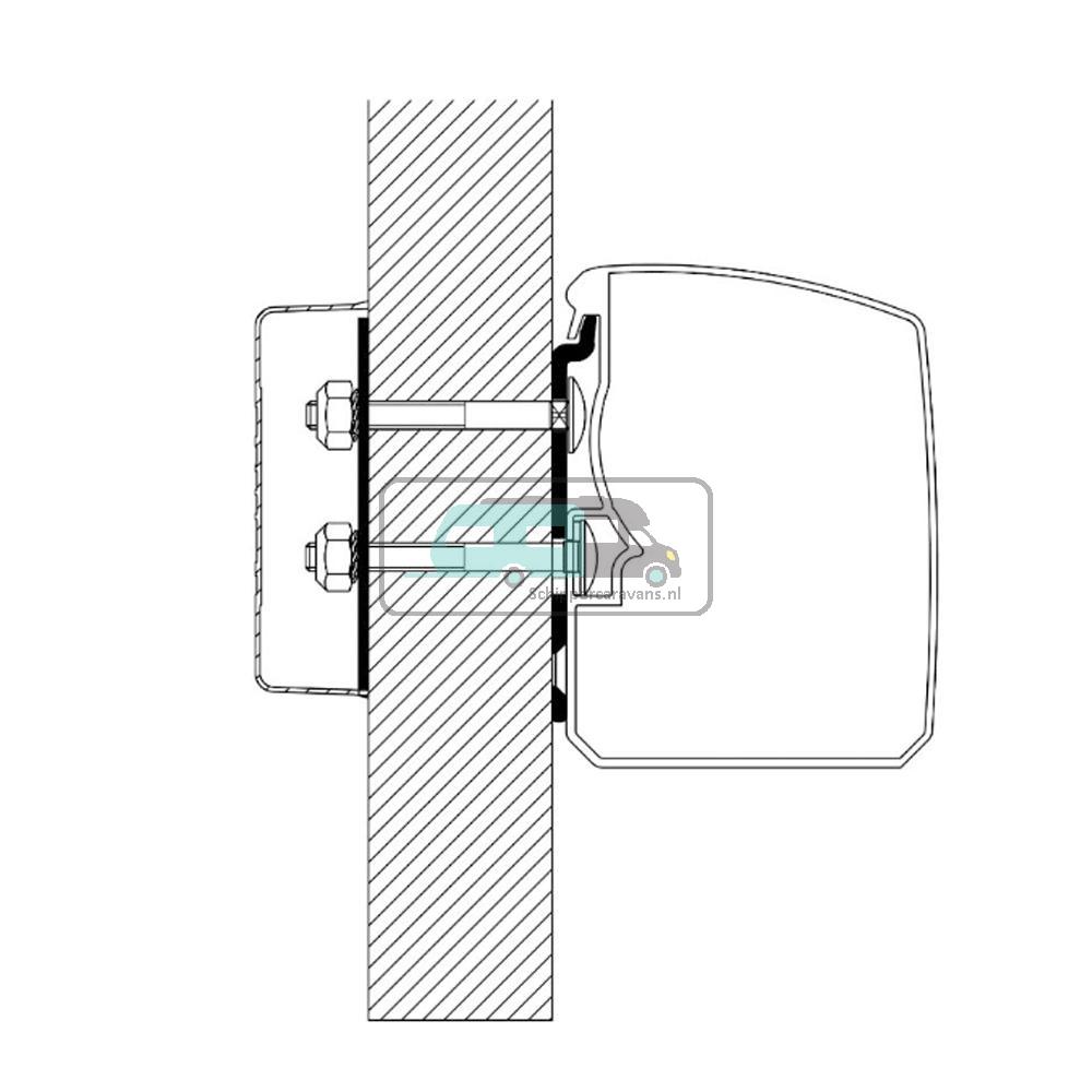 Thule Flat Wall Adapter 3200