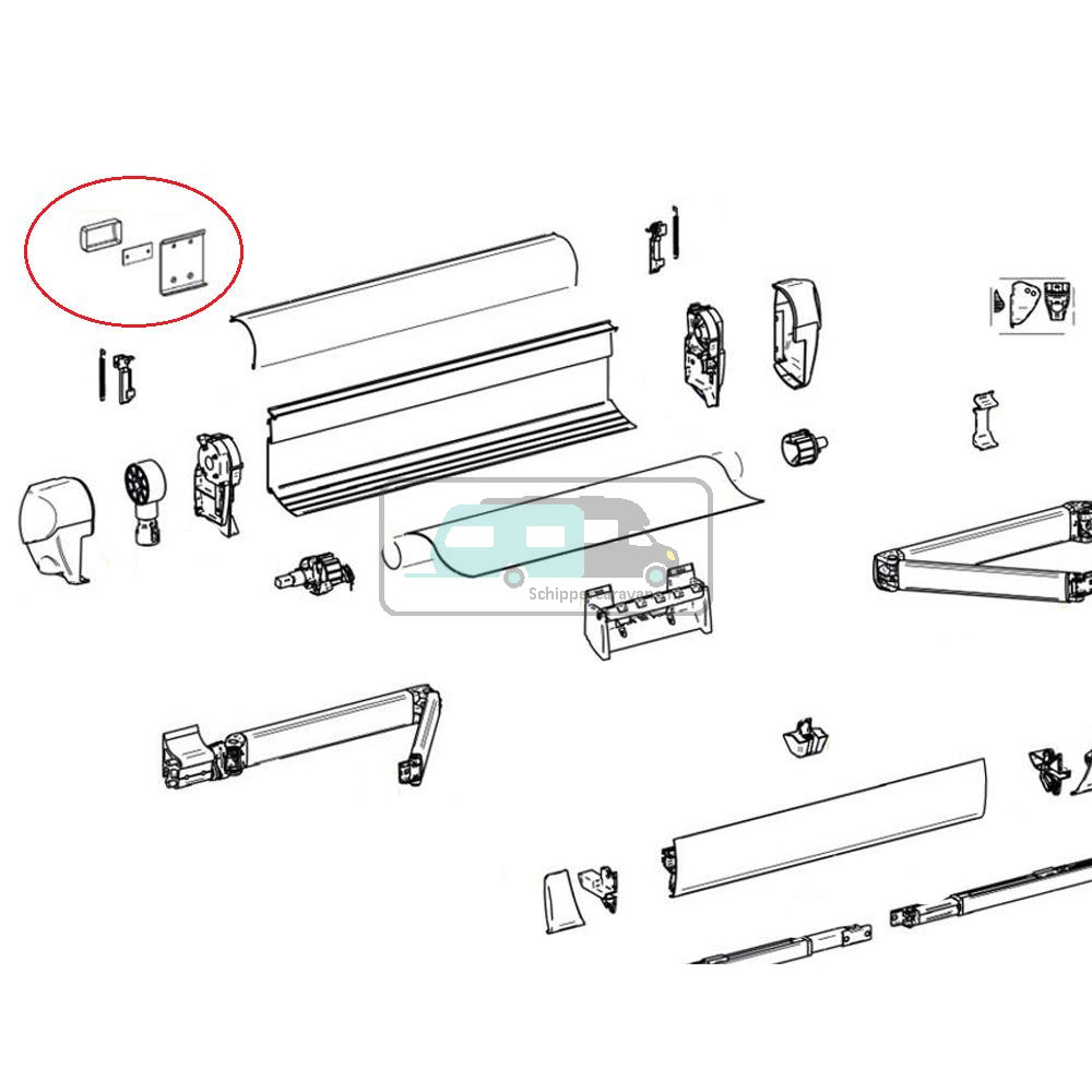Thule Flat Adapter 5200 350