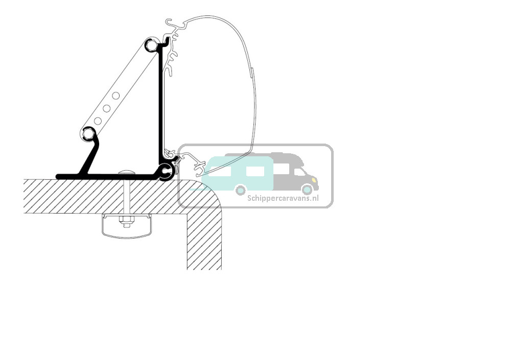 Thule Wall Universal Adapter Roof