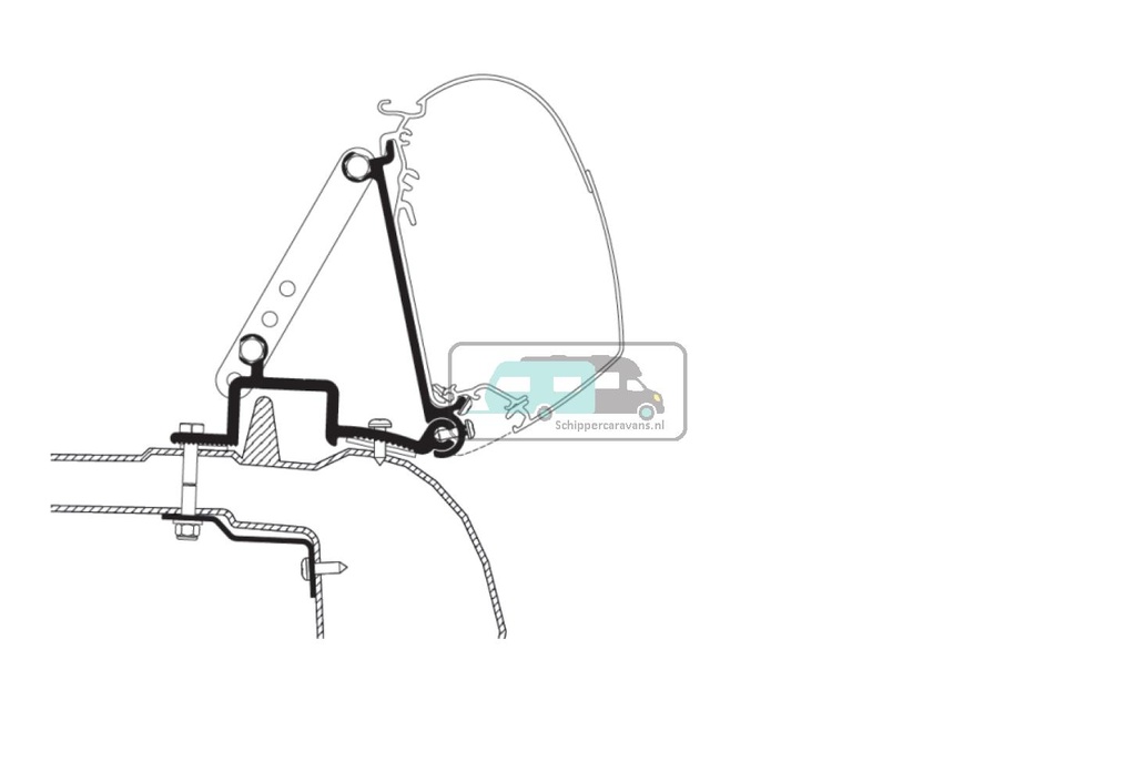 Thule Renault Master Adapter 1998-2010