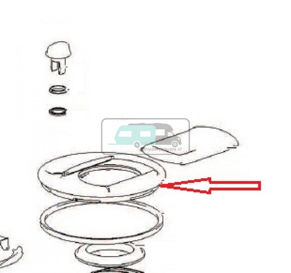 Holdingtank plate rechts