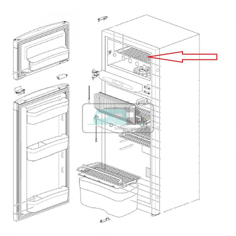 Thetford N175 Vriezerrekje