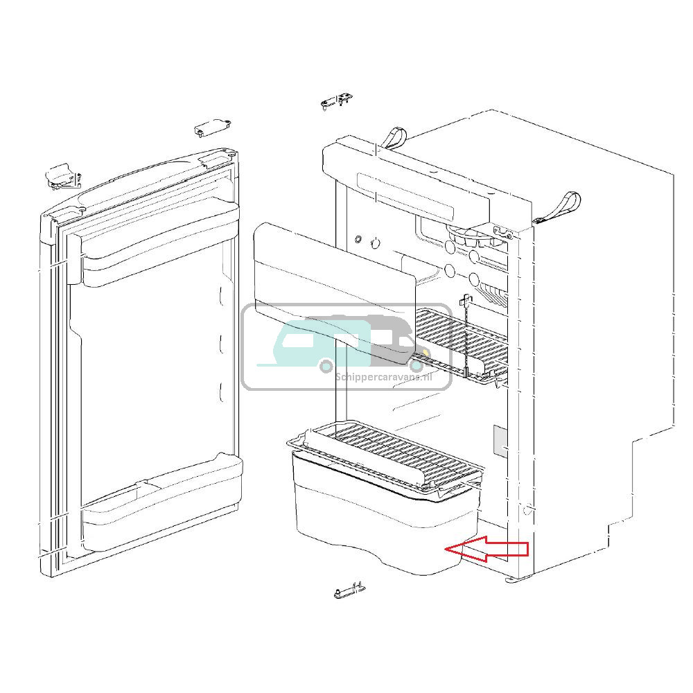 Thetford Groentebak N4112