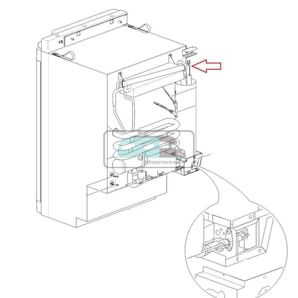 Thetford Vlamverdeler N3080/N3090/N3112