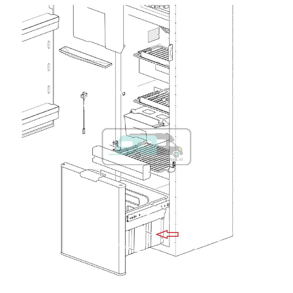 Thetford Lade Bak Onder N4141