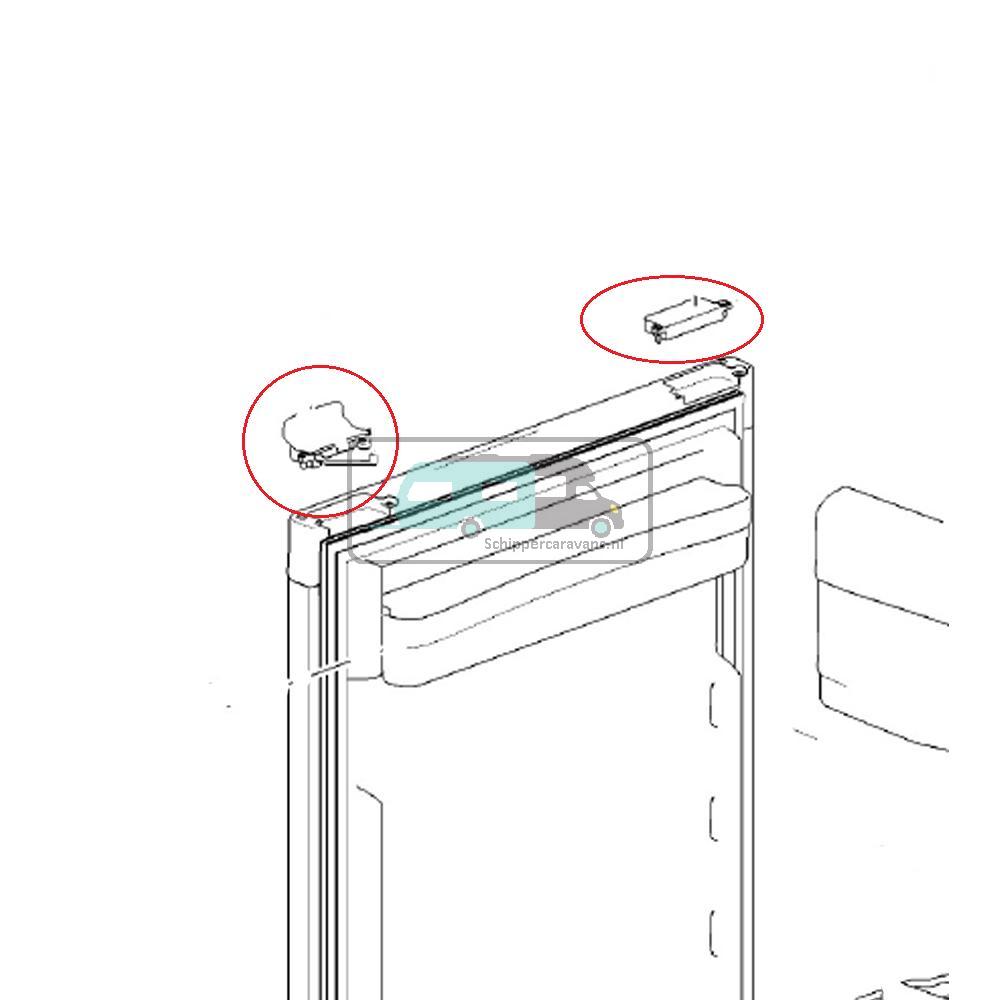 Thetford Koelkastsluiting N3***/N4***