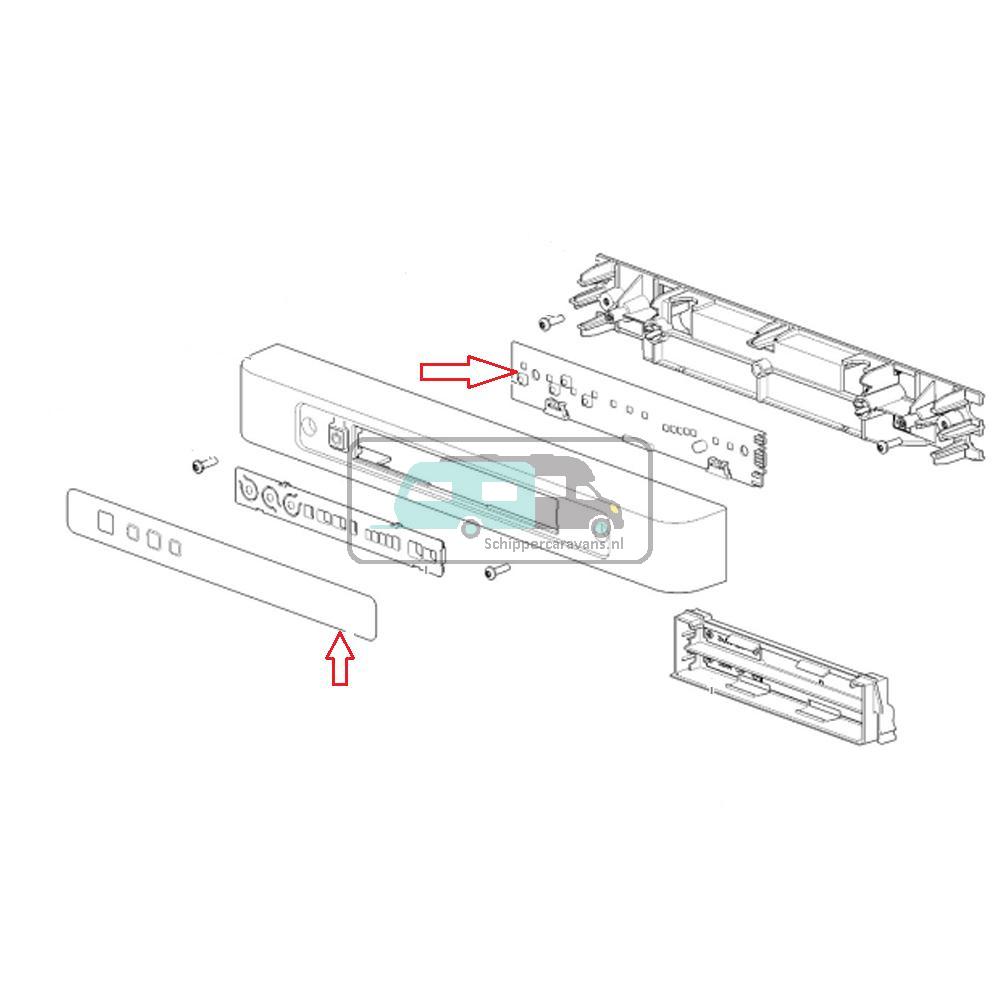 Thetford Sticker LED+PCB LED+DM N4***