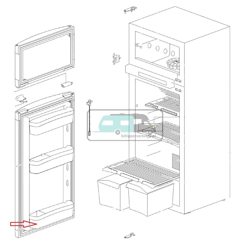Thetford Deurbakje Onder N41**
