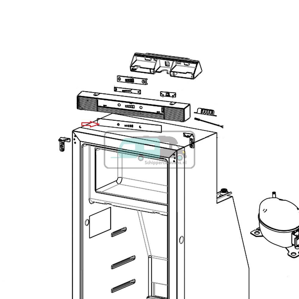 Thetford Sticker T2090