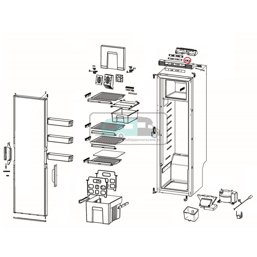 Thetford LED Paneel T2152