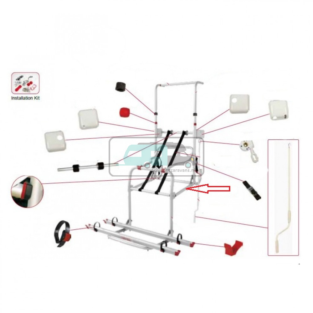 Fiamma Draagstang Carrybike Lift 98656-566