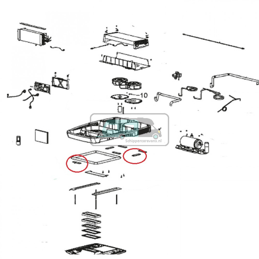Dometic B1600 Plus Afdichter