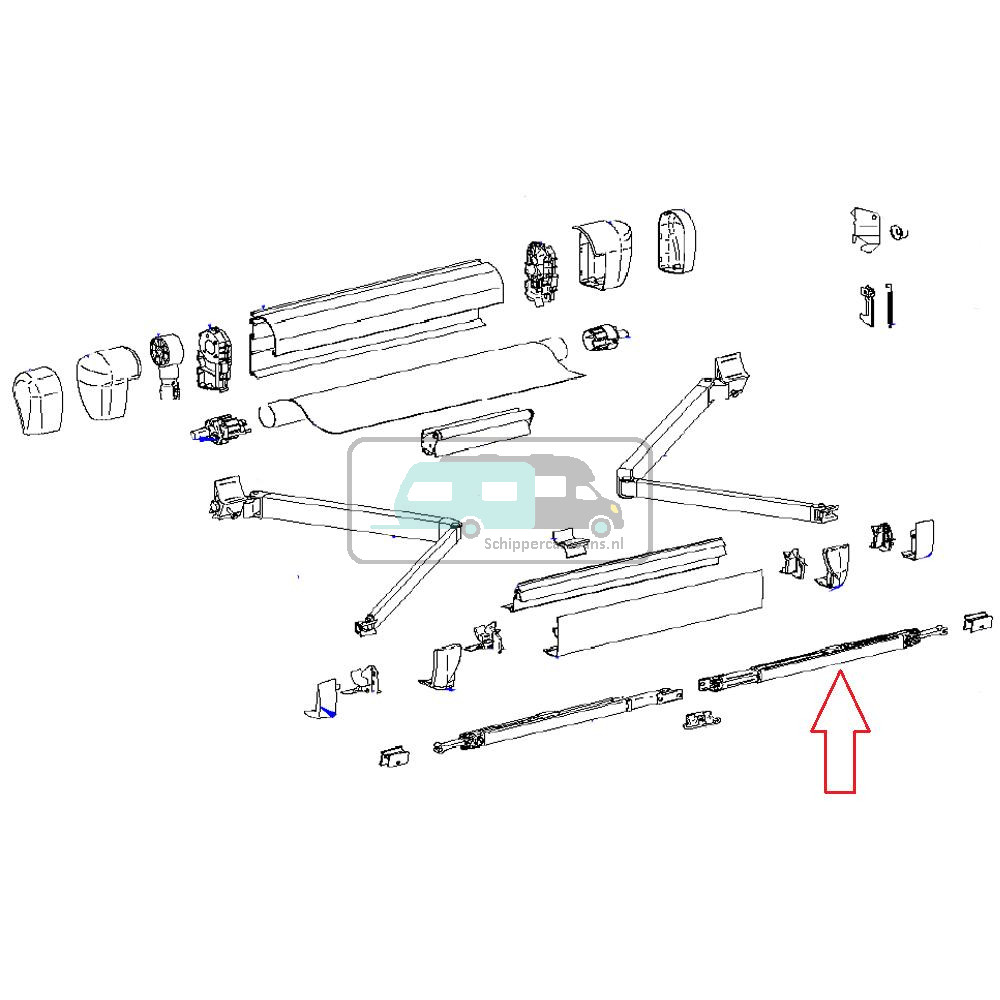 Thule Support Arm 5002/5003 2.30