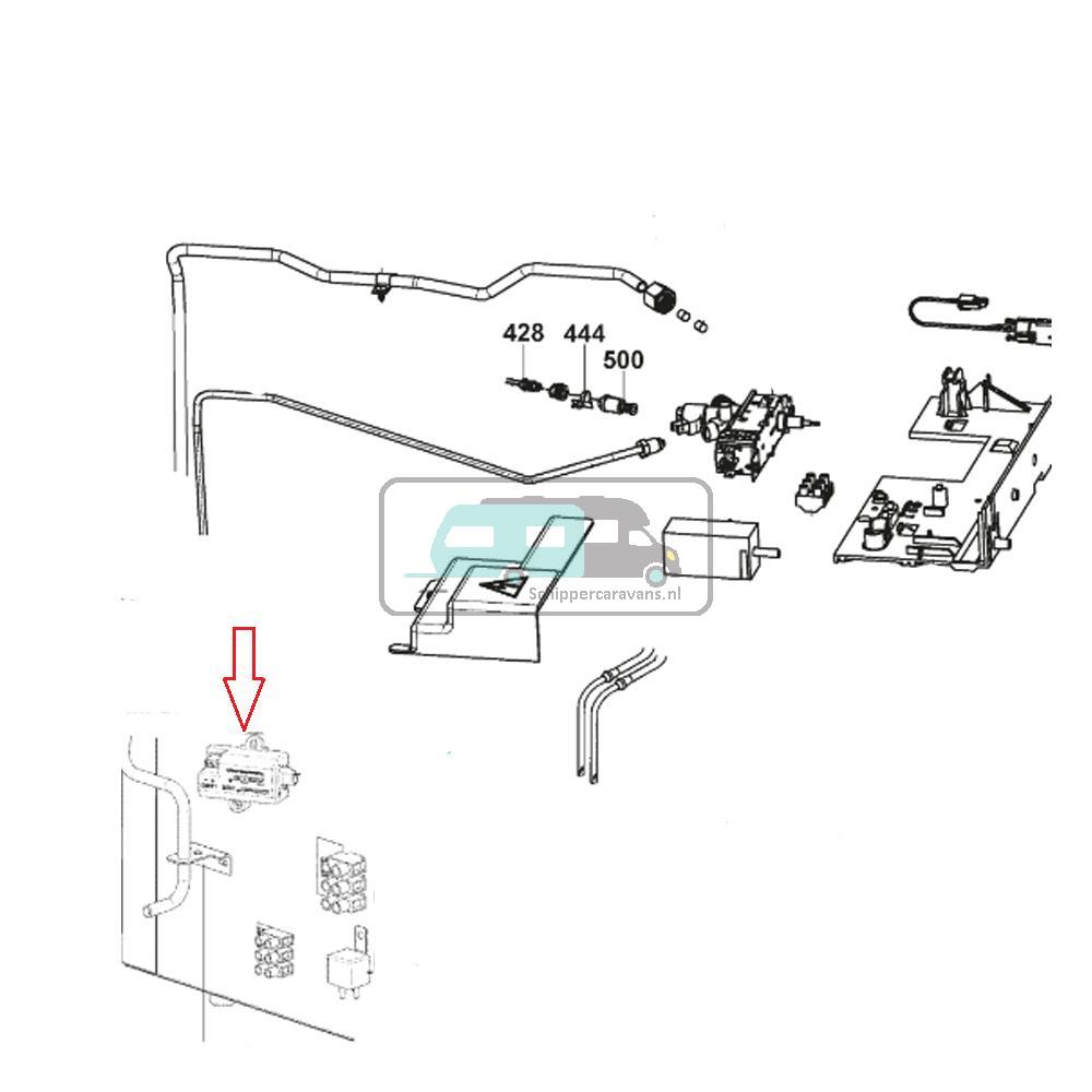 Dometic Ontsteker voor batterij RMS8550/RML8550