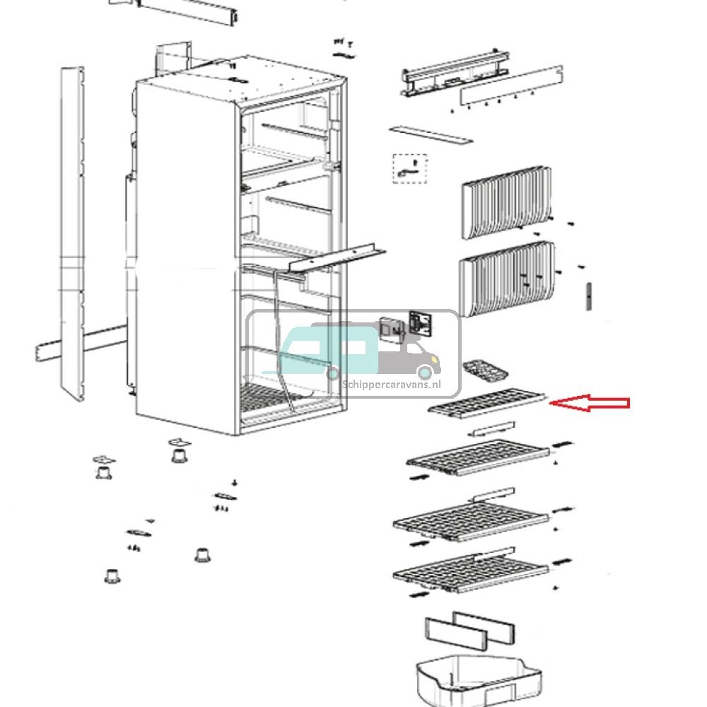 Dometic RM8505 Legplank