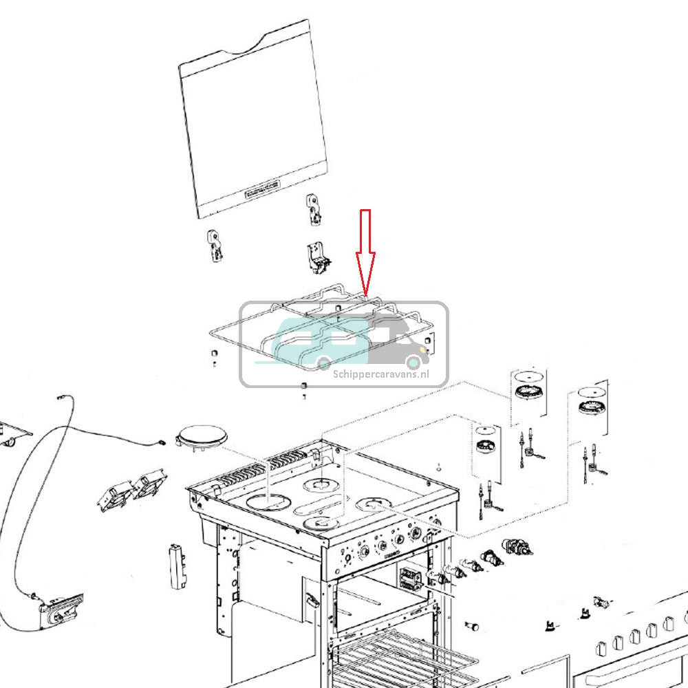 Thetford Pannendraag Rooster Aspire 2
