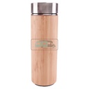 ViaMondo Thermosfles 0.33L Bamboe met Temperatuur Display