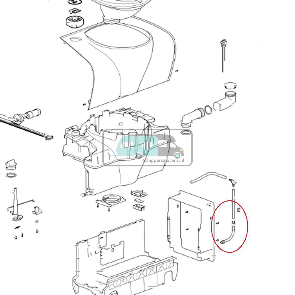 Thetford C500 Draintube