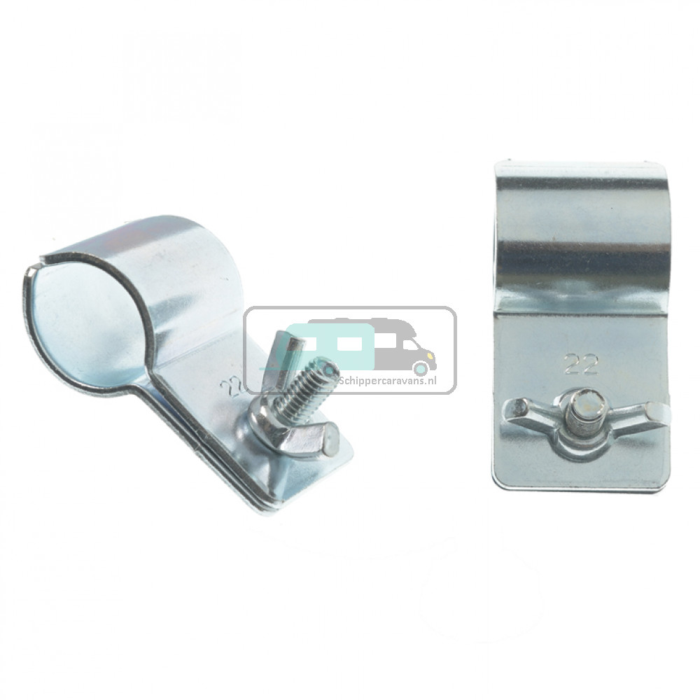 Campking Daksteunklem 19 mm 2 st