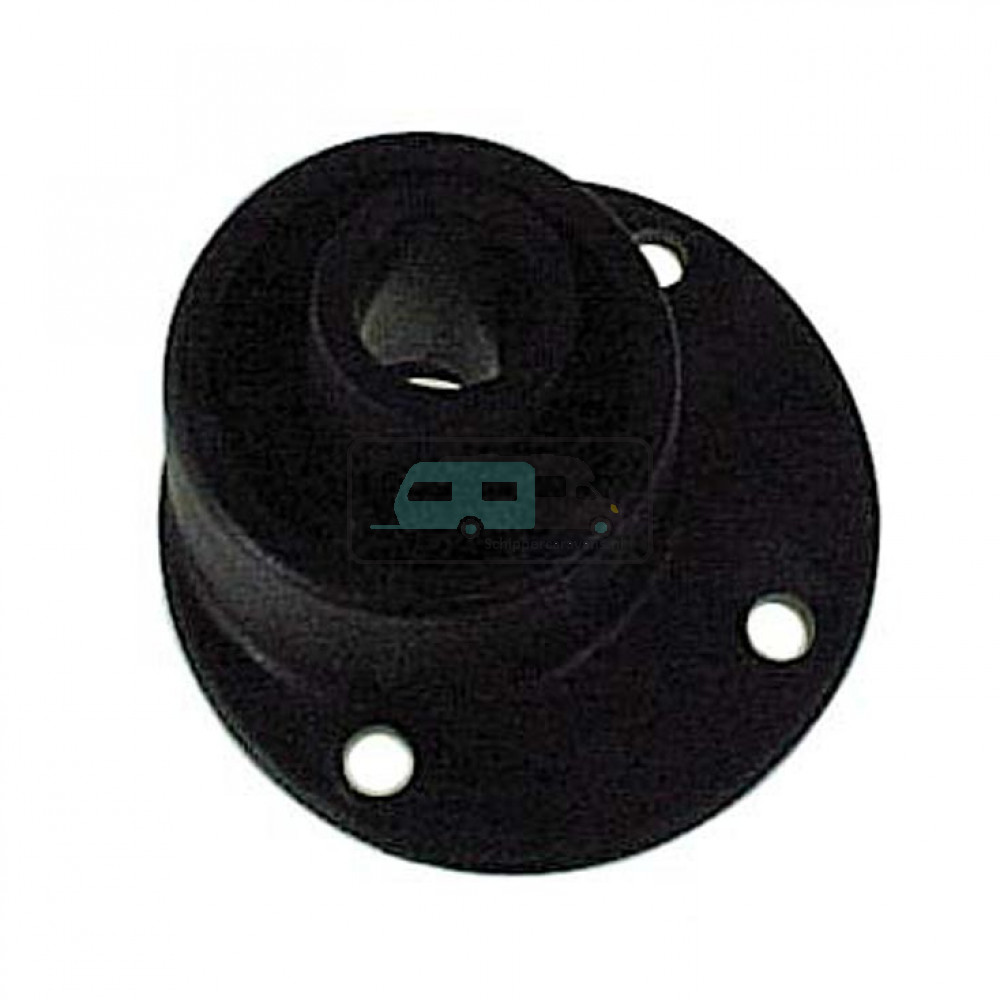 Campking scharniervoet 25 mm kunststof
