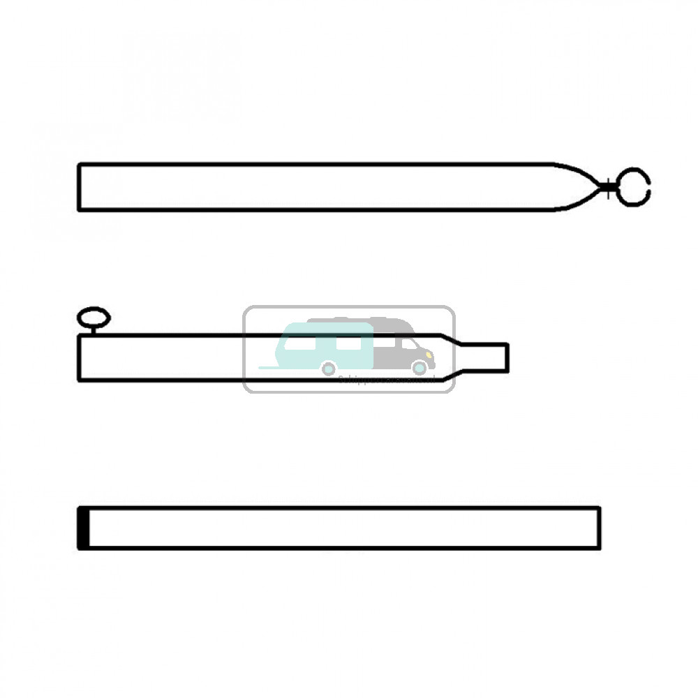 Campking Stormstok 22/19mm 170-250cm Premium