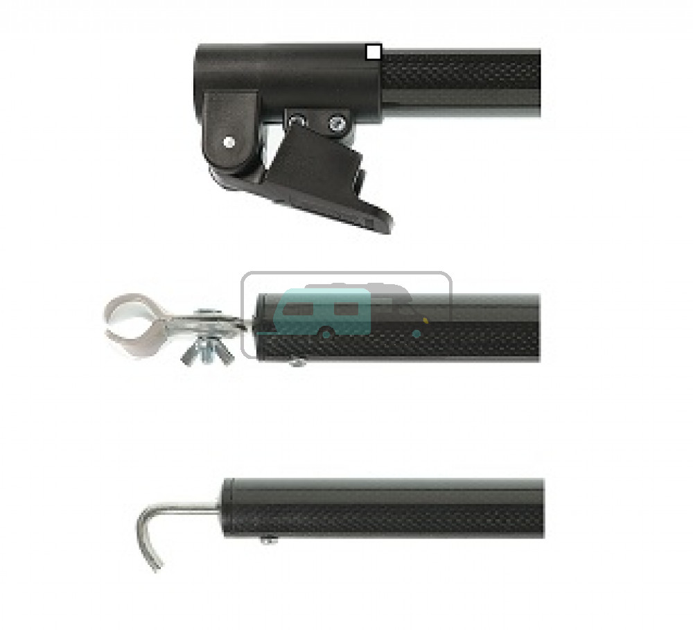 Campking Extra Dakligger 28/25 mm. 170-260cm CFRP