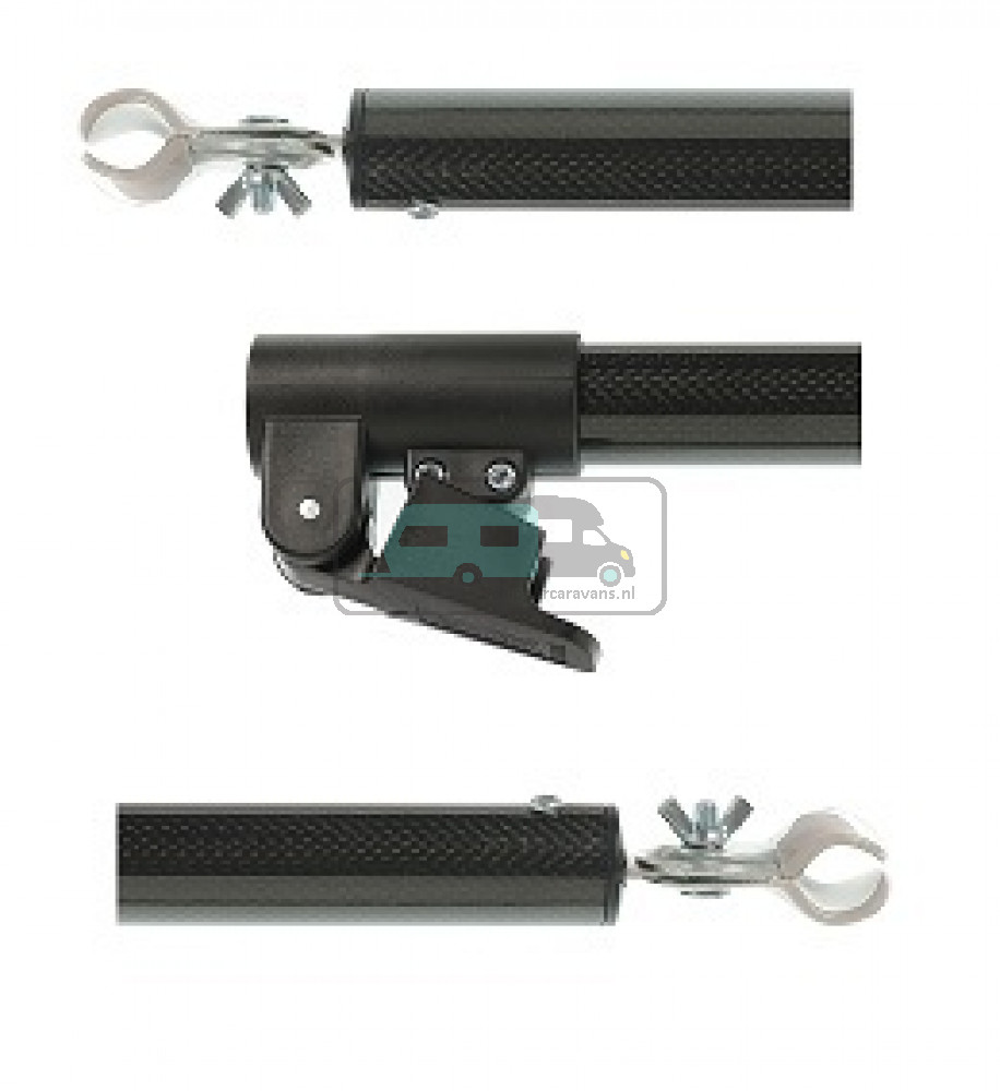 Campking Verandastang 28/25mm 170-260cm CFRP