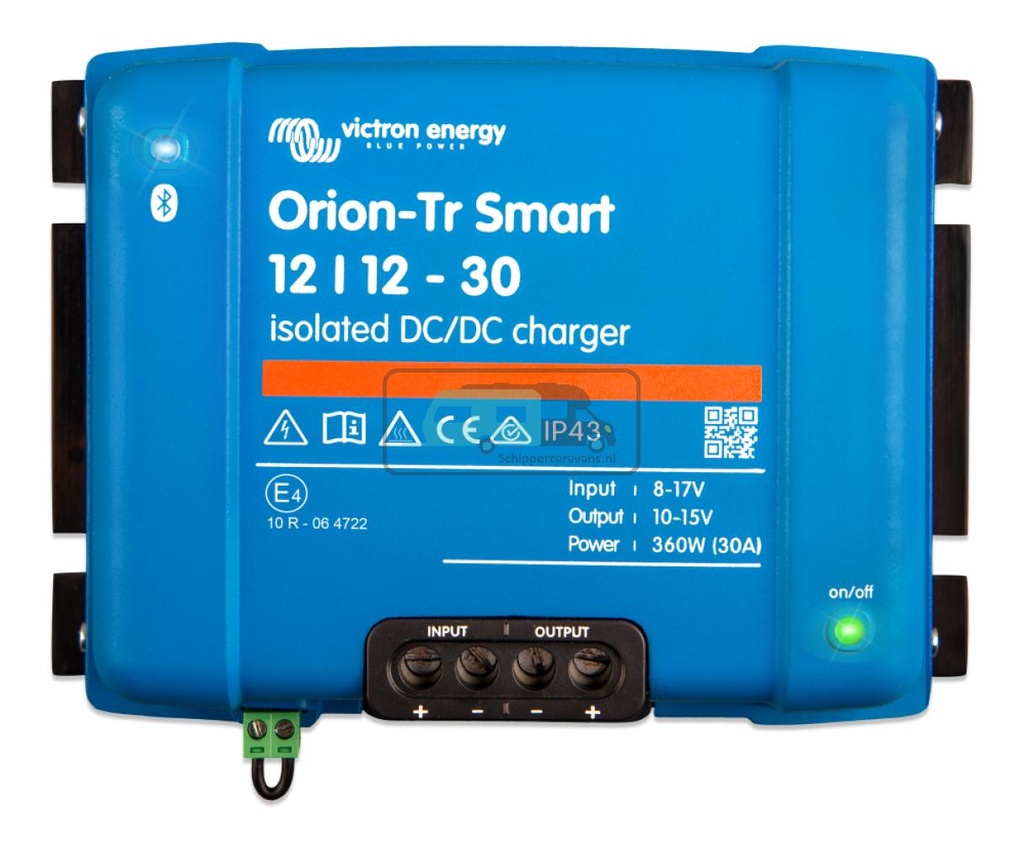 Victron Acculader Orion-Tr Smart 12/12 30A Geïsoleerd