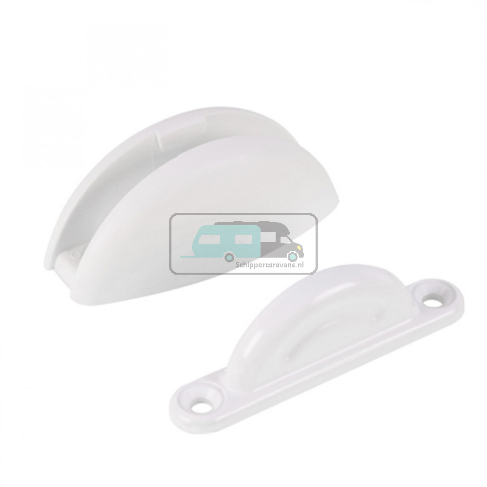 Deurvanger Plopp 2-delig Crèmewit