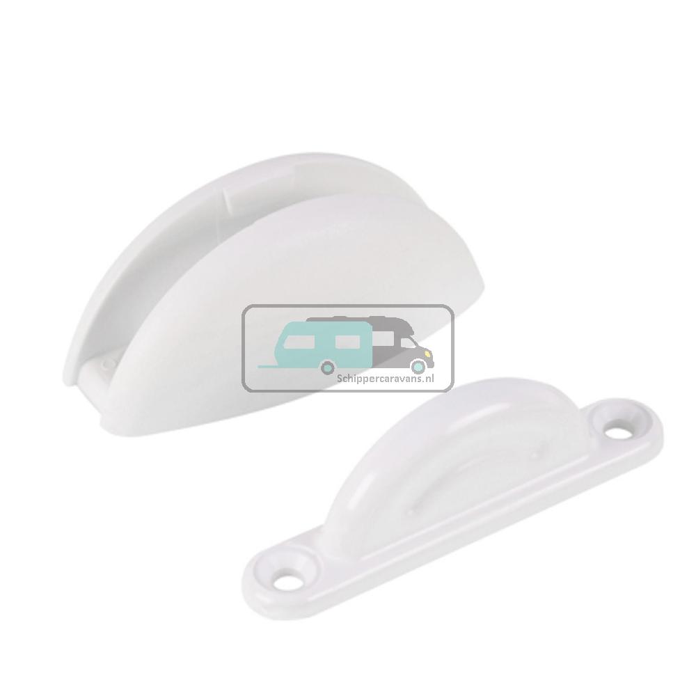 Deurvanger Plopp 2-delig Crèmewit