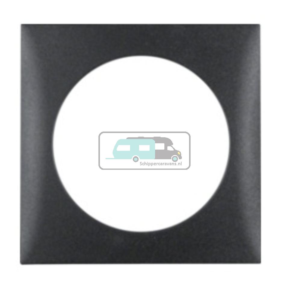 Berker Afdekraam Flow 1-Vaks Antraciet Mat