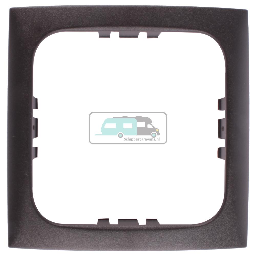 Berker Afdekraam Flow 1-Vaks Truma Element Antraciet Mat