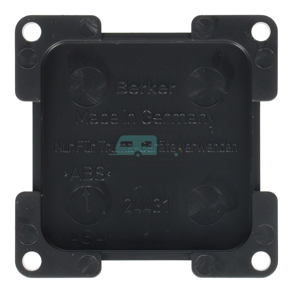 Berker Blindplaat Truma Element Antraciet Mat