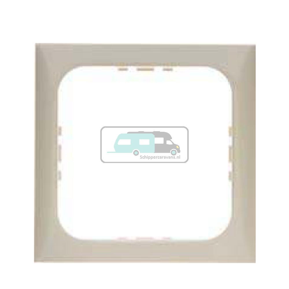 Berker Afdekraam Flow 1-Vaks Truma Element Chroom