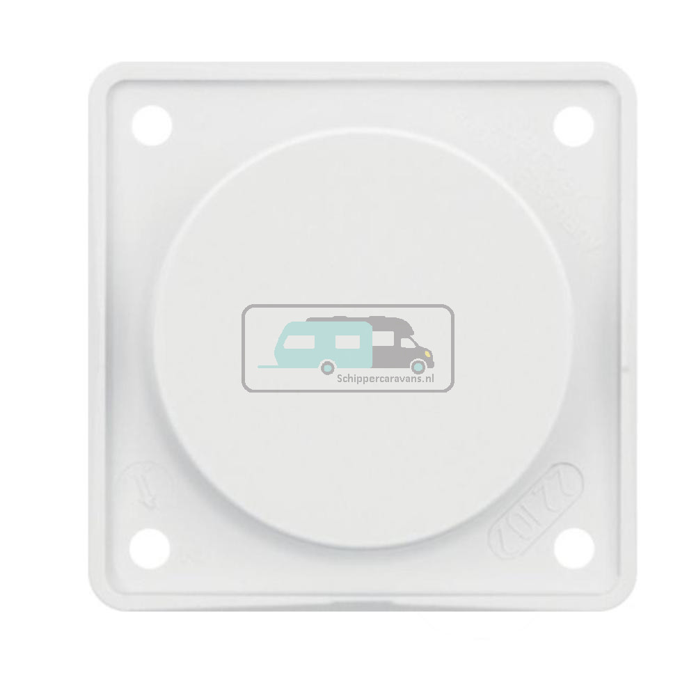 Berker Blindplaat Wit Hoogglans