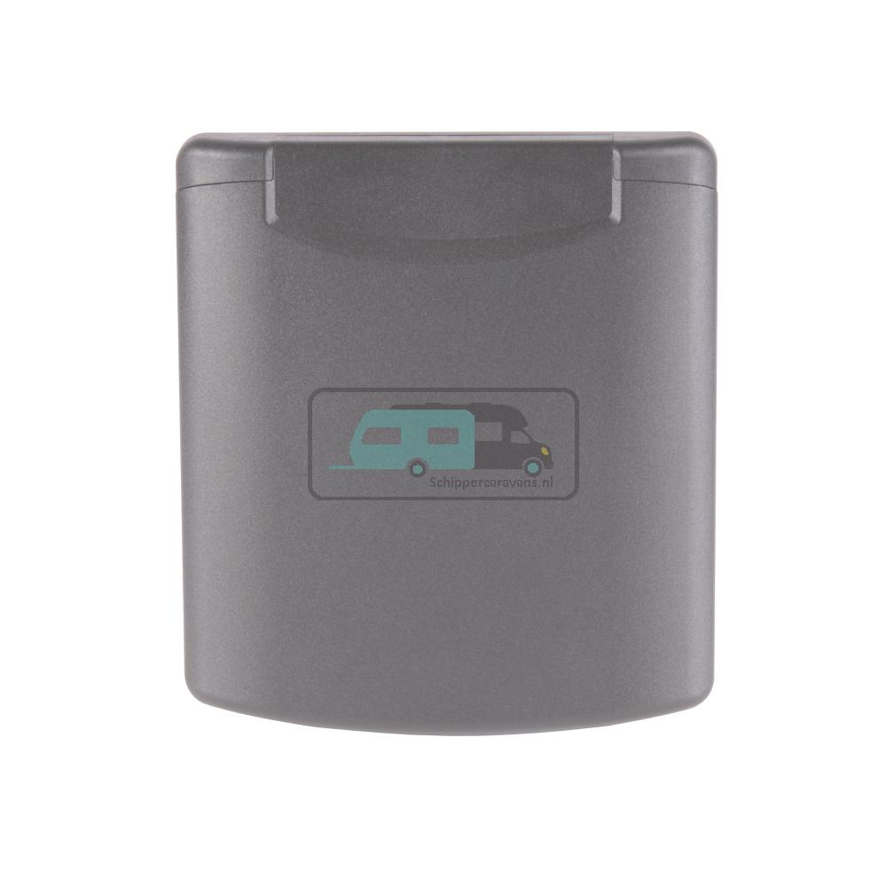 Deksel Inbouwstekkerdoos Design 2014 Antraciet