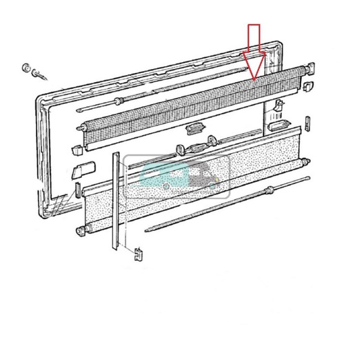 [OCS_A9907441] Dometic S4 Vliegenhor 70 x 60