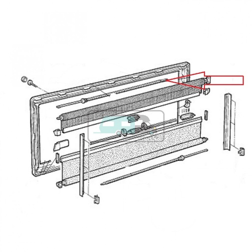 [OCS_1802406] Dometic S3/ 4 Raam veer FM20