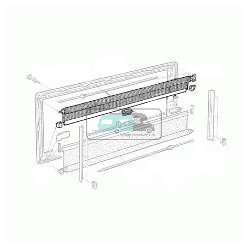[OCS_A9906851] Dometic S3, S4 Vliegenrollo 60x60