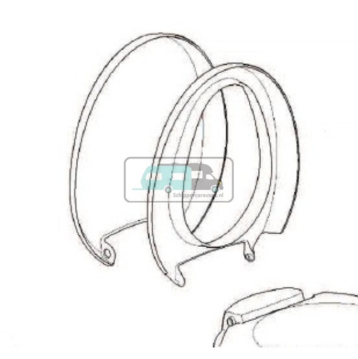 [OCS_A9902020] C220 Seat & Cover White