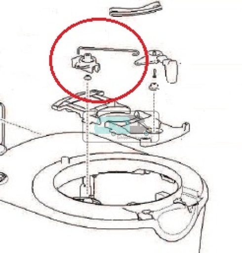 [OCS_A9902024] C220 Saddle Bracket