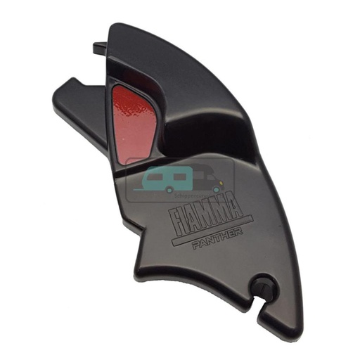 [OCS_A9900523] Fiamma F65s Eindkap Voorlijst Links Deep Black