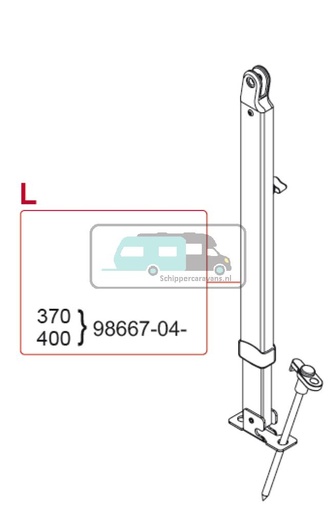 [OCS_A9901145] Fiamma F65/F80 Staander Links