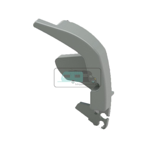 [OCS_2607365] Fiamma F80S Eindkap Lead Rail Links Titanium