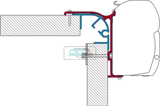 [OCS_A0024208] Fiamma Bailey MK1 Kit 2011-2013 F45