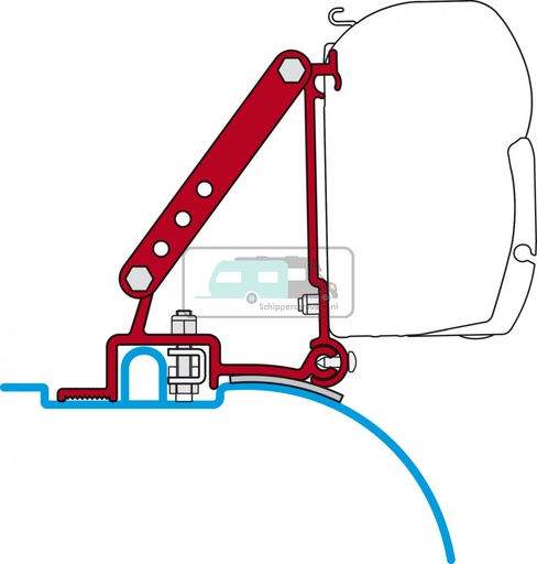 [OCS_2607568] Fiamma Ducato/Jumper/Boxer Kit H2-L2/L3/L4 >2006 F45