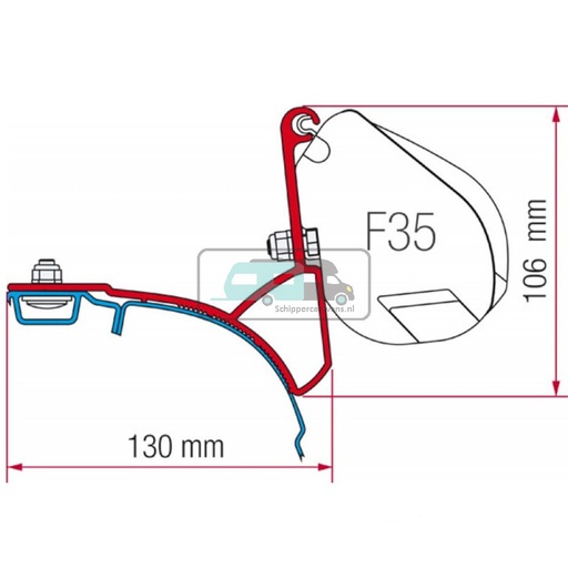 [OCS_A0001182] Fiamma Eriba Touring Kit F35