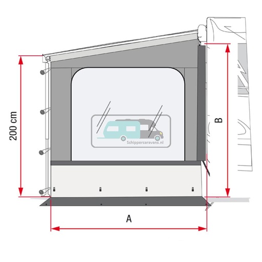 [OCS_A0000632] Fiamma Side W Pro F65/F80 Ducato